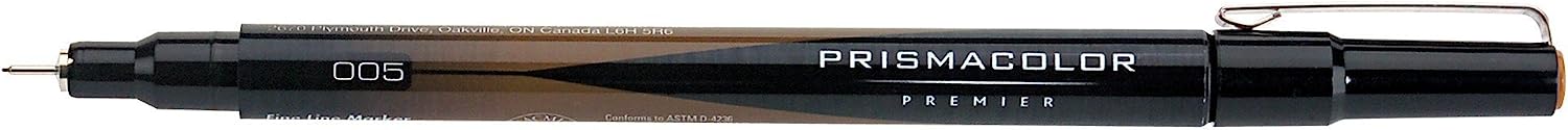 Prismacolor Premier Manga Illustration Markers, Assorted Tips, Black & Sepia, 8-Count - Image 8